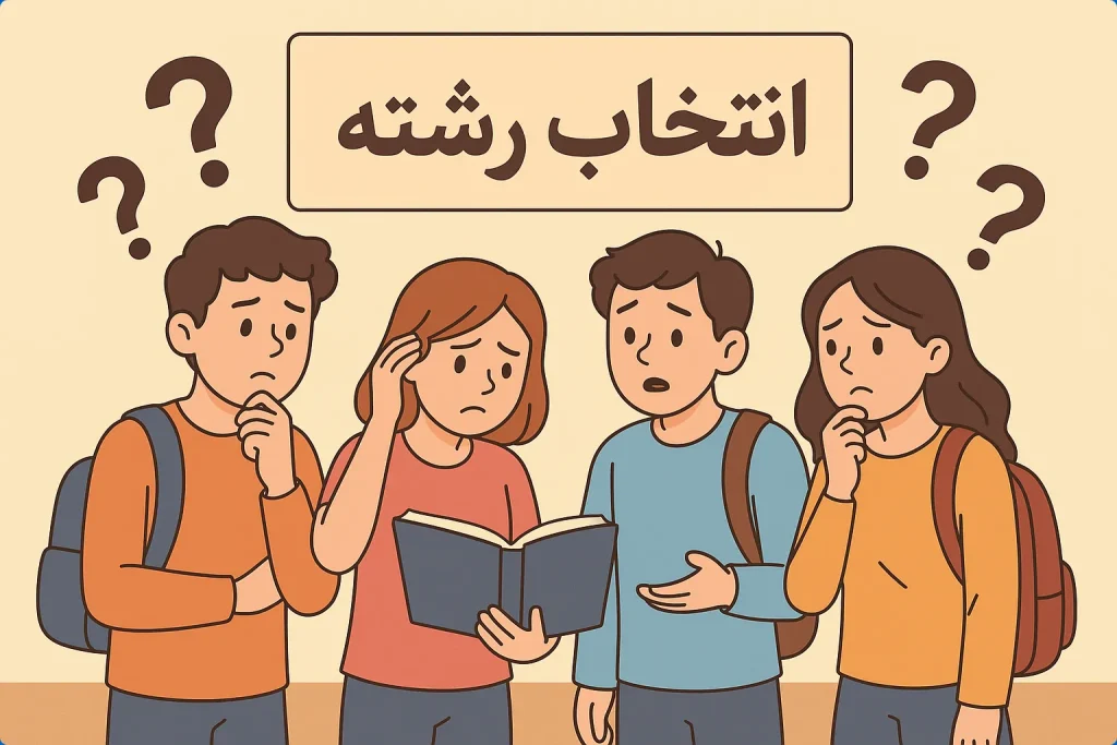 رایج‌ترین اشتباهات انتخاب رشته کنکور و راه حل آنها 