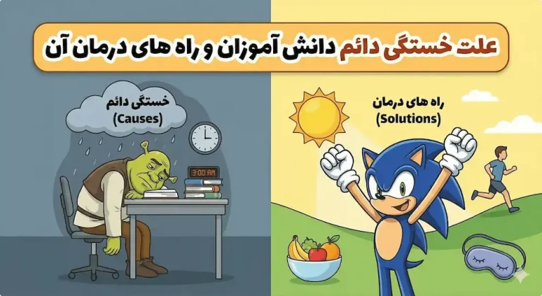 علت خستگی دائم دانش آموزان و راه های درمان آن