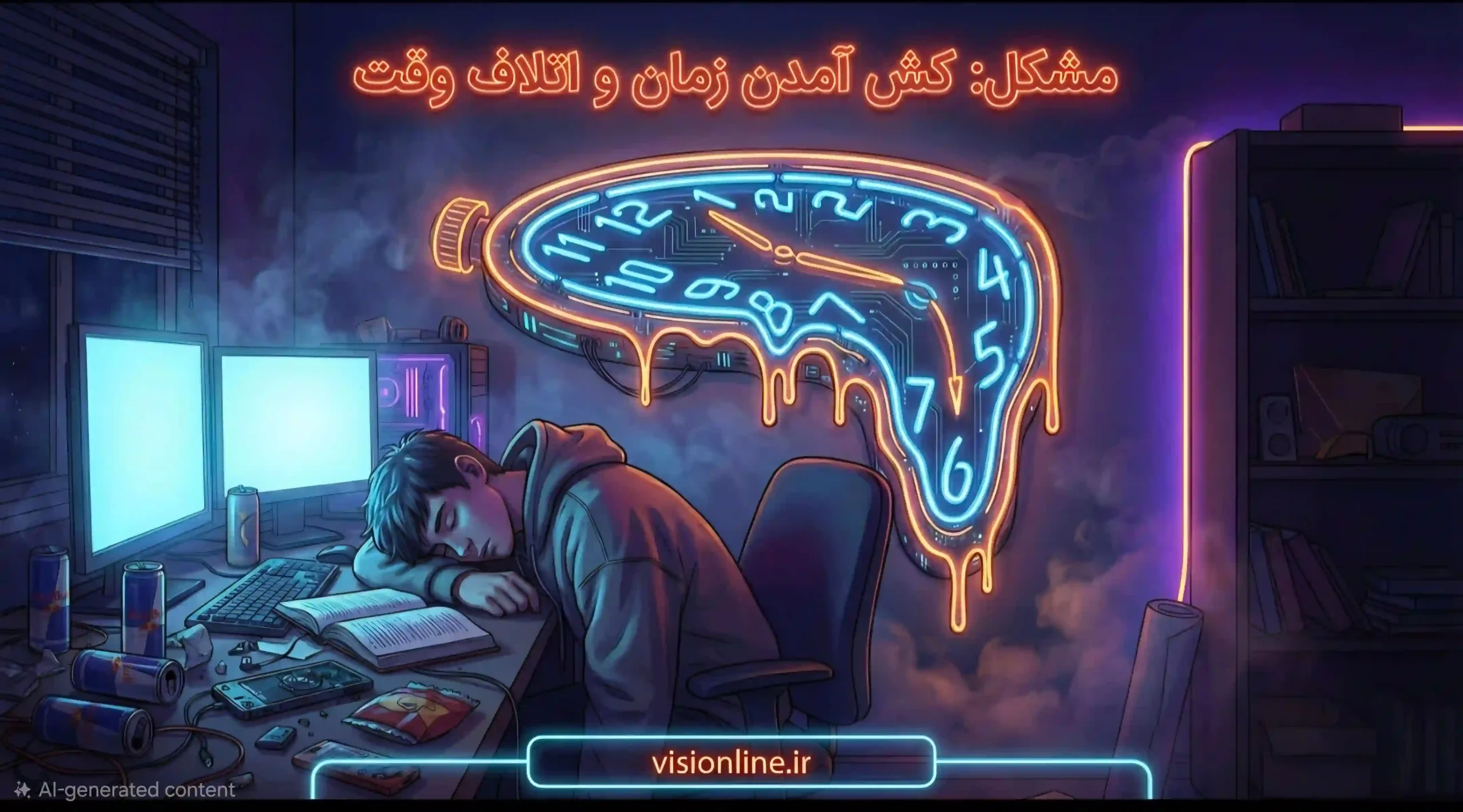 تاثیر قانون پارکینسون بر جلوگیری از اتلاف وقت و کش آمدن زمان مطالعه