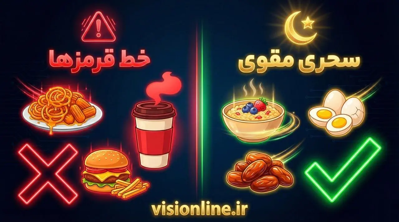 بهترین تغذیه سحری و افطار برای افزایش تمرکز دانش آموزان