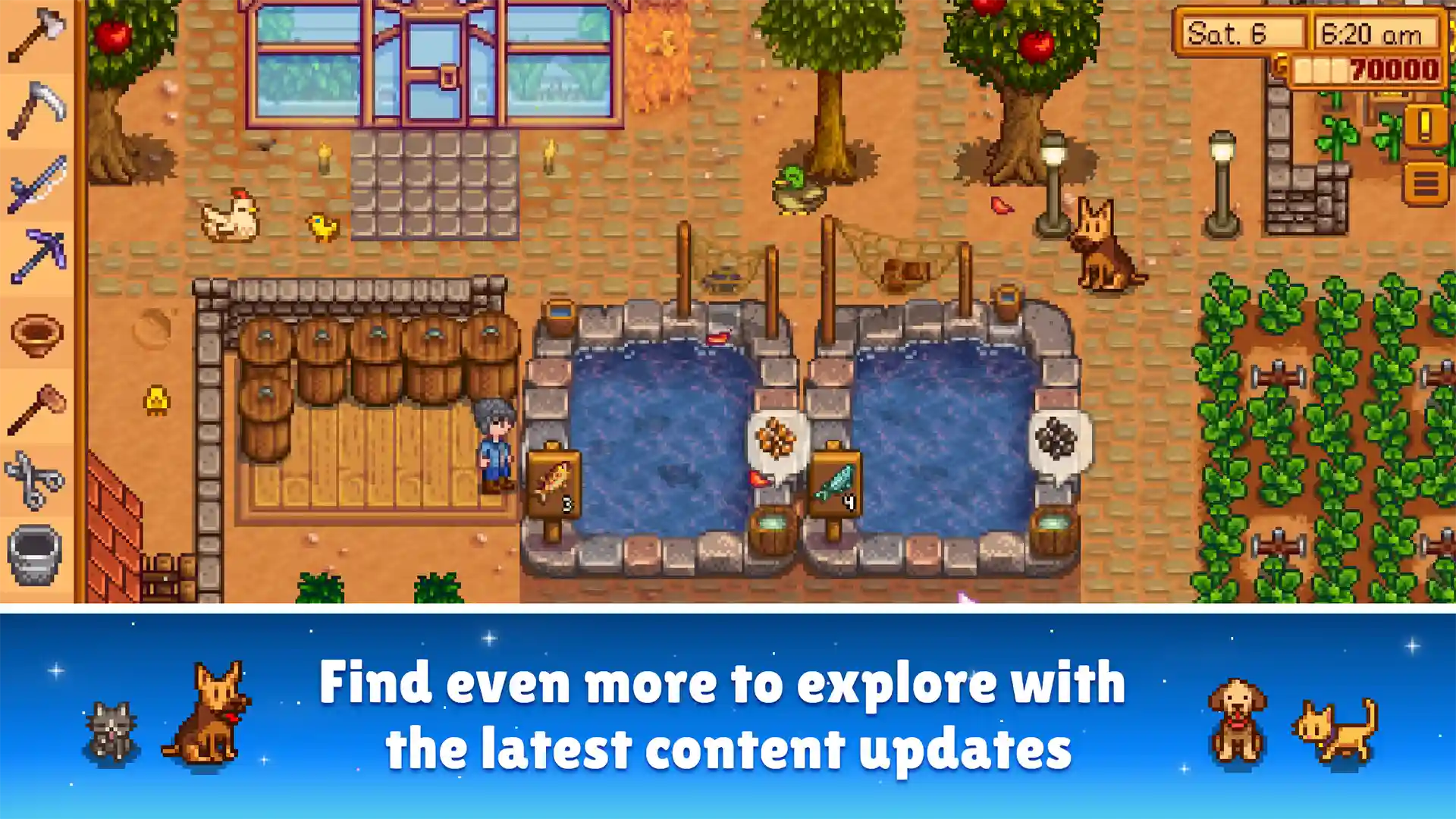 بازی مزرعه داری استاردیو ولی بازی مزرعه داری و شبیه ساز کشاورزی استاردیو ولی Stardew Valley برای اندروید